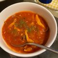 わかちんとシロ's cooksnap of when they made お豆と野菜の具沢山＊トマトスープ.