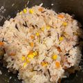 tomato1113's cooksnap of when they made 離乳食後期～☆栄養満点☆炊き込みご飯.