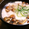 クリーピングタイム☆'s cooksnap of when they made 真っ白！あったまる～長芋すり流し汁.