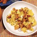 miwayon's cooksnap of when they made トルコの家庭料理☆フライドポテトの卵とじ.