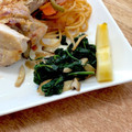 tuyoko0813's cooksnap of when they made エリンギとほうれん草のオイスター炒め！.