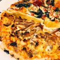uk_cook764's cooksnap of when they made ☆パイシートでホウレン草キッシュ☆.