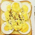 ぷっくりんご's cooksnap of when they made タマゴトースト.
