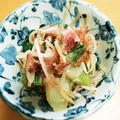 にょりんいこ's cooksnap of when they made 簡単 節約 チンゲン菜 もやし炒め.