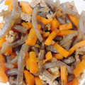 かぴーな's cooksnap of when they made ザクザクきんぴらごぼう〜豚肉と蒟蒻入り〜.