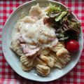tonko_jp's cooksnap of when they made 【本格】じゃがいもdeイタリア風ニョッキ.