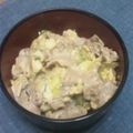 ゆいたむ0323's cooksnap of when they made 超簡単☆豚キャベツ丼.