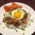 クック0PNJYO☆'s cooksnap of when they made 簡単☆鶏もも肉の焼き鳥丼！.