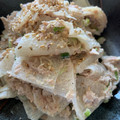 Champorado's cooksnap of when they made 簡単♪大根と水菜のツナマヨわさびサラダ.