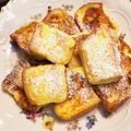 ♪さやbakery♪'s cooksnap of when they made 幸せ＊絶品フレンチトースト.