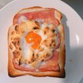 まゆりさん's cooksnap of when they made トースターでエッグインクラウドトースト.