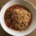 たまわか！'s cooksnap of when they made アンチョビとオイルサーディンのパスタ.