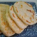 ぶんちょ♪'s cooksnap of when they made ボウルひとつで簡単ナン♪.