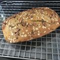 takapon's cooksnap of when they made 【糖質制限】簡単おからパウンドケーキ☻.