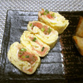 ジョングレ's cooksnap of when they made 我が家の明太子とネギの卵焼き.