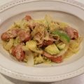 min☆___'s cooksnap of when they made 糖質０麺でアボカドクリームパスタ.
