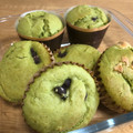 ぷりえみ's cooksnap of when they made 抹茶と小豆の和風マフィン.