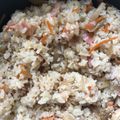 めいちママ＊'s cooksnap of when they made 残り物きんぴらごぼうで炒飯☆.