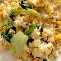 Иanaco's cooksnap of when they made 【ちょこウマ】レタス炒飯　柚子胡椒風味.
