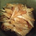 ♡こはっぴーママ♡'s cooksnap of when they made 簡単小鉢☆新ごぼうの梅和え.