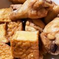 Ridergeek's cooksnap of when they made 厚揚げと鶏手羽肉の煮物.