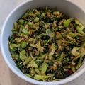 gomibaco's cooksnap of when they made セロリとしらすのふりかけ♪.