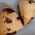 Maaaakiiii's cooksnap of when they made チョコチャンクスコーン.