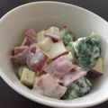 Miaaaaaaam's cooksnap of when they made ハムとブロッコリーとりんごのチーズサラダ.