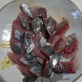 すいちょくさん's cooksnap of when they made 釣りたて鯵のさばき方（お刺身用+フライ）.