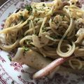 mosiland's cooksnap of when they made 私♡自慢♡のイカわたパスタ.