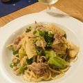 クックK48QZC☆'s cooksnap of when they made 豚とたけのこの和風味噌パスタ.