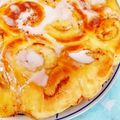 kathu's cooksnap of when they made フライパンでシナモンロール.