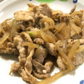 クック4X20K7☆'s cooksnap of when they made 豚肉のしょうが焼き.