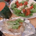 komugiko4's cooksnap of when they made グリルチーズとルッコラのサラダ.