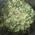 Iilyblo's cooksnap of when they made えんどう豆と新玉葱の卵とじ♡優しい味♡.