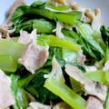野菜食べたいママ's cooksnap of when they made 舞茸と小松菜と豚肉の煮浸し.