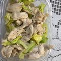 ma___111's cooksnap of when they made ささみとキャベツの生姜ポン酢和え.