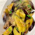 adamama's cooksnap of when they made 簡単♪パクチーとなすのエスニック風炒め.