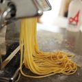 chic2015's cooksnap of when they made 【簡単】セモリナ粉で生パスタ！.