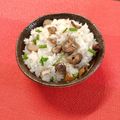しゅい6's cooksnap of when they made 甘栗でおにぎり.