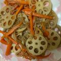 きたゆー's cooksnap of when they made 蓮根のきんぴら.