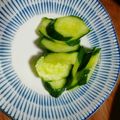 松潤LOVE♥️♥️'s cooksnap of when they made 梅こんぶ茶で、簡単♪きゅうりの浅漬け.