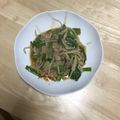 MAYUわんこ's cooksnap of when they made 【屋台風】ニラと豚もやしのオイソ炒め.