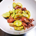 ひなたのねこやなぎ's cooksnap of when they made ホタルイカとそら豆のサッと炒め.
