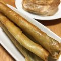 mikasan_23's cooksnap of when they made 簡単おつまみ ニンニクの芽の春巻き.