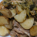 じゅんともた's cooksnap of when they made 簡単♪新じゃがと手羽先の照り煮♪.