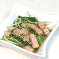 ChunChun☆≡'s cooksnap of when they made 節約♪ベーコンと水菜のゆず胡椒♪.