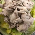 merciです's cooksnap of when they made 豚の切り落とし肉＆キャベツの冷しゃぶ.