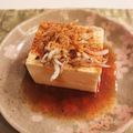 クックKNSPAA☆'s cooksnap of when they made 豆腐としらすと一味唐辛子（七味唐辛子）.