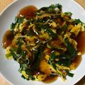 うたちゃん☆'s cooksnap of when they made ♪あんかけニラ玉カニ玉.